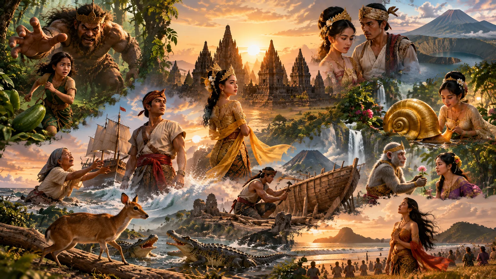 10 Indonesian Folktales Worth Reimagining with AI Animation