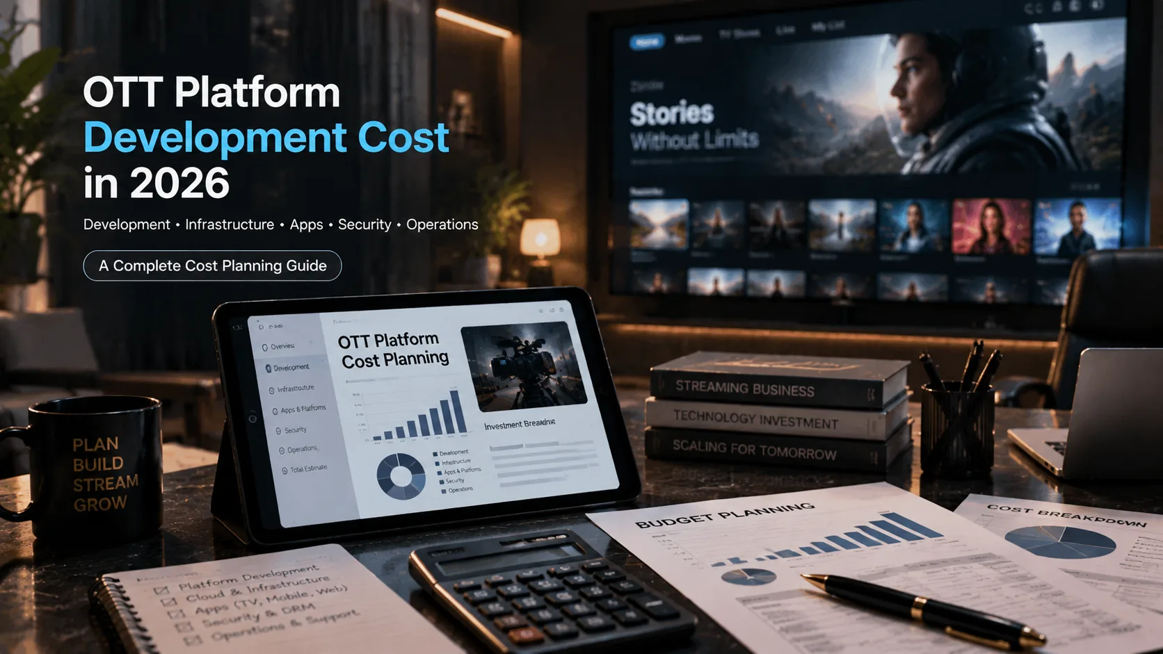 OTT Platform Development Cost in 2026: Full Guide